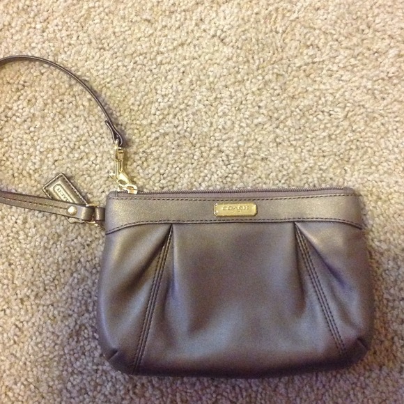 Coach wristlet