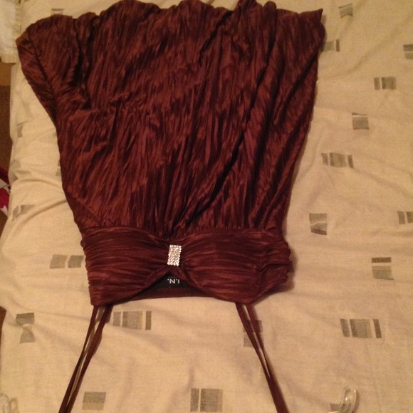 Brown dress