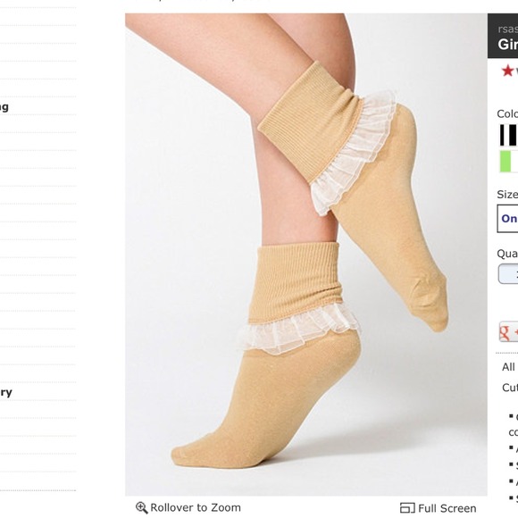 American apparel socks