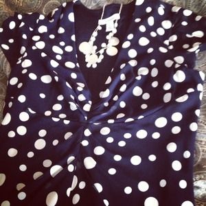 ❌❌SOLD❌❌Beautiful Dress Barn Navy Dress