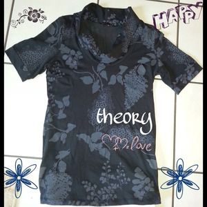 Theory short-sleeved top.