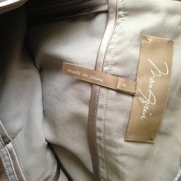 MAX AZRIA pretty faux wrap skirt!! - Picture 3 of 4
