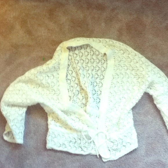 Lace cover up