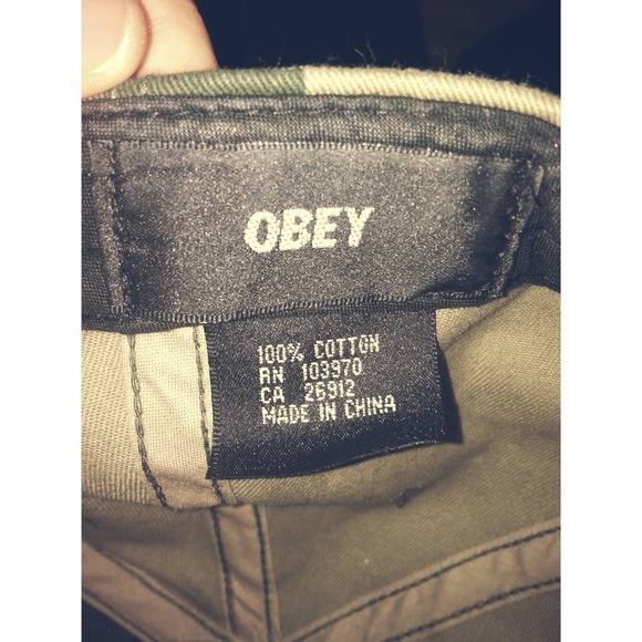 Obey Propaganda Snapback / Camo - Picture 3 of 4