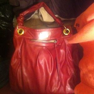 leather coach bag