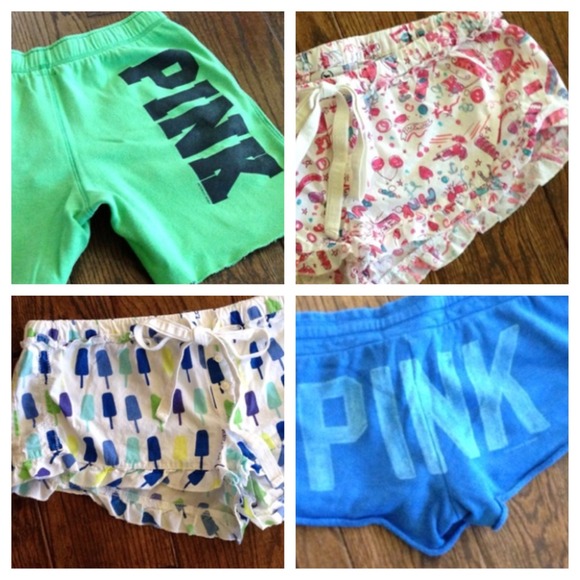 Bundle of 4 VS PINK Shorts