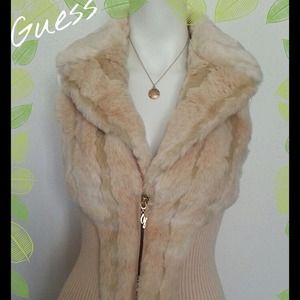 Guess Faux Fur Vest