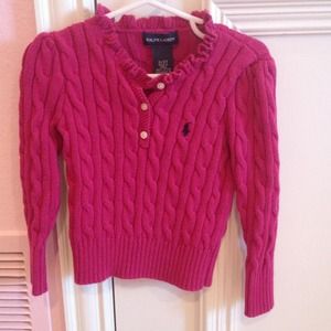 *BUNDLED* Ralph Lauren cable knit sweater.