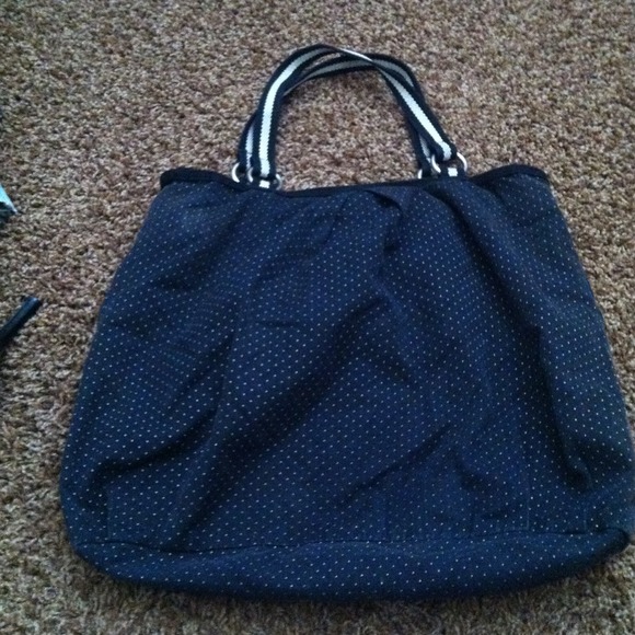 Black dotted bag
