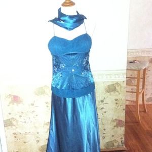 Spectacular Sequence Long Dress.