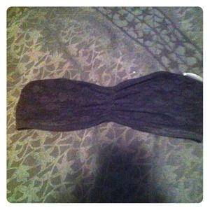 ❌SOLD❌🎉VS Black Lace Bandeau