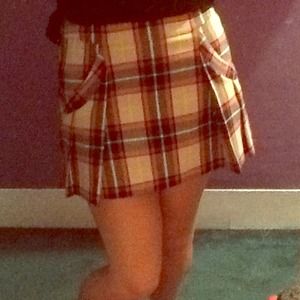 Princess by Vers Wang Plaid Skirt