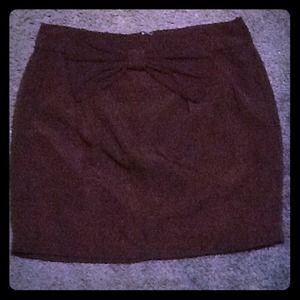 Forever 21 Pencil Skirt with Bow