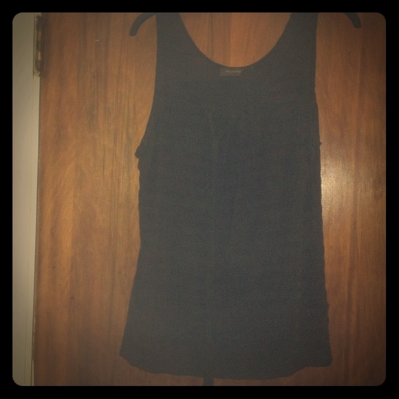 The Limited black stripe shirt