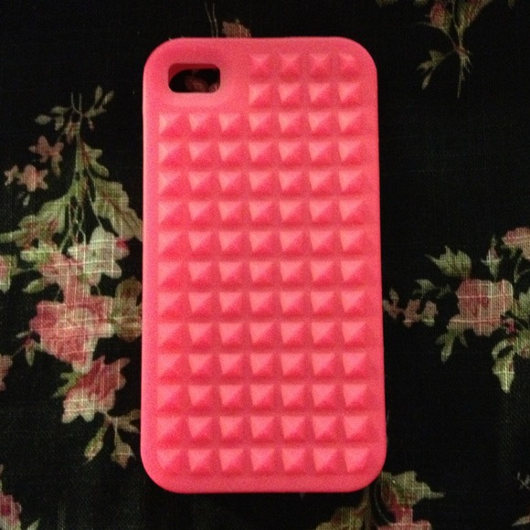 💢SOLD SOLD💢Neon pink iPhone 4/4s case📲 ONLY $5! - Picture 2 of 3