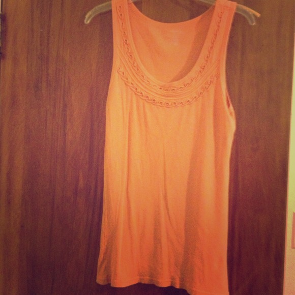 Peachy orange tank