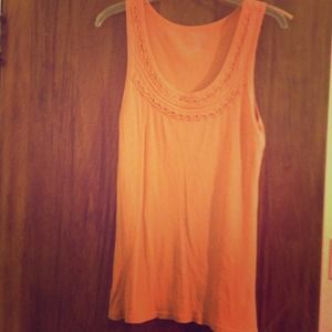 Peachy orange tank