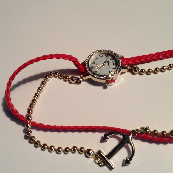 Geneva Anchor Wrap Watch - Picture 2 of 4