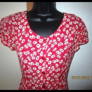 Vintage Floral Dress