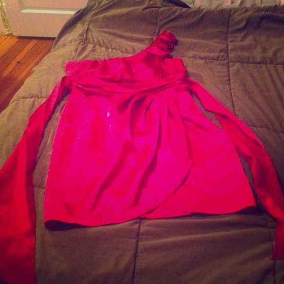 Fuchsia formal dress