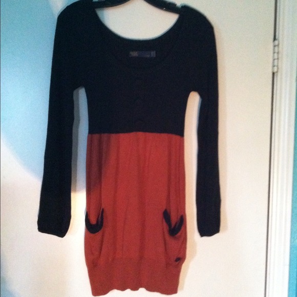 Gentle Fawn Color Block Sweater Dress