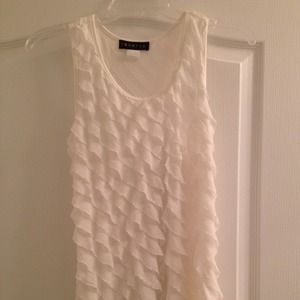 ❎SOLD❎Pearl white blouse