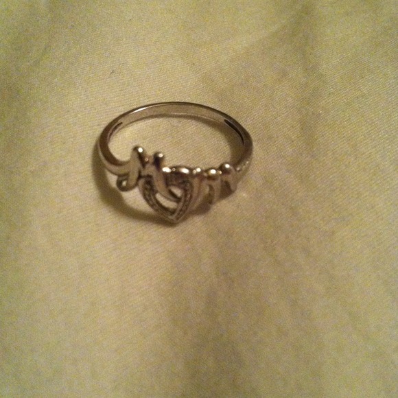 Silver Mom ring