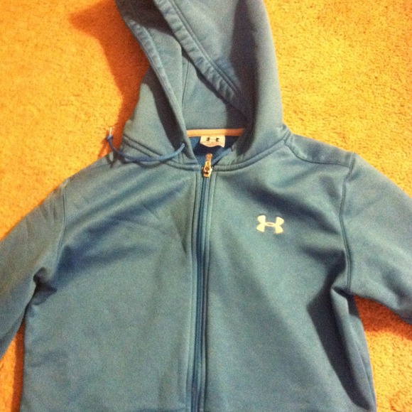 Blue Under Armour Zip Up