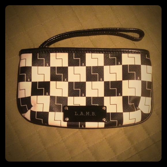 🚫⚠ SOLD**authentic L.A.M.B. wristlet