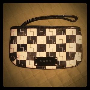 🚫⚠ SOLD**authentic L.A.M.B. wristlet