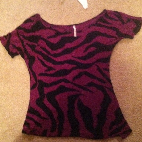 Zebra shirt from rue 21