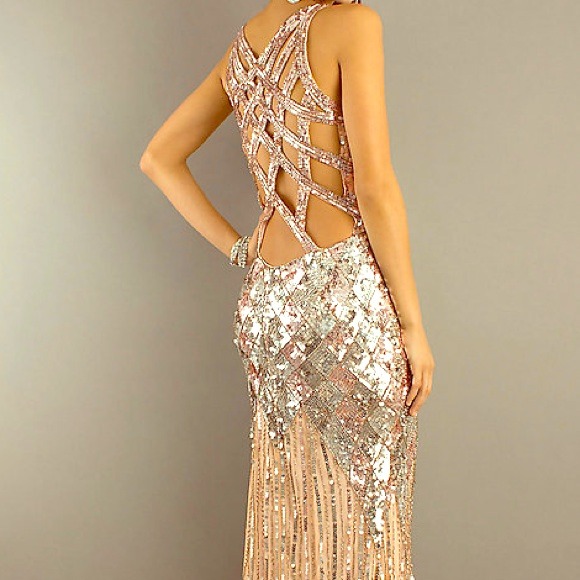 Jovani designer dress.