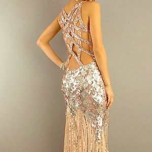 Jovani designer dress.