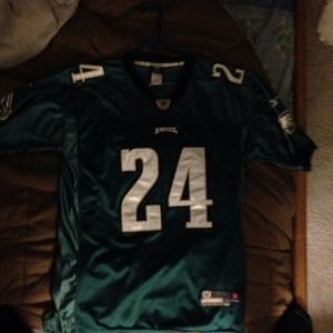 Namdi asomugha authentic jersey! Eagles.