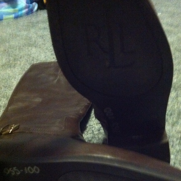 Ralph Lauren riding boots!