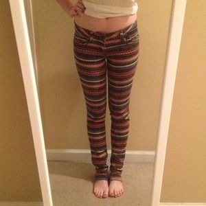 Aztec Skinny Jeans