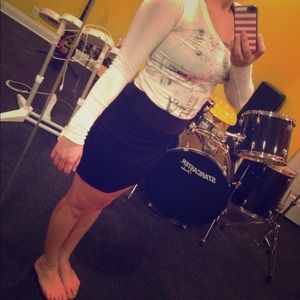 So Shirt & Max Studio Pencil Skirt