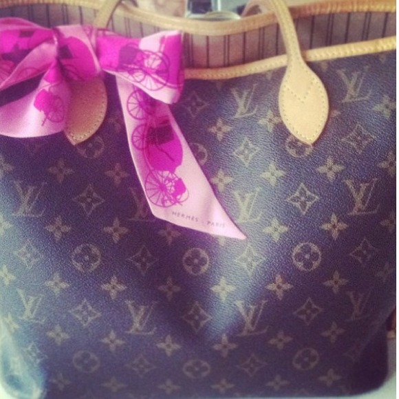 Pink Hermes Twilly scarf NWOT REDUCED