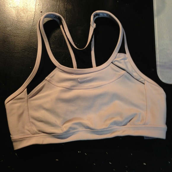 NIKE DRI FIT SPORTS BRA AND CHAMPION SPORTS BRA