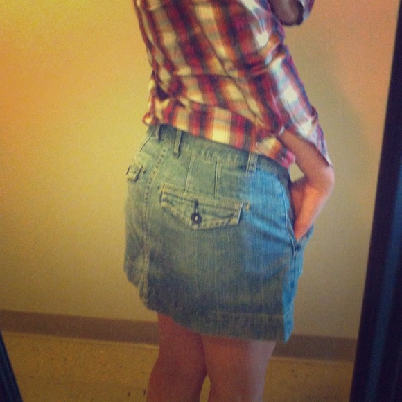 American Eagle denim skirt - Picture 1 of 3