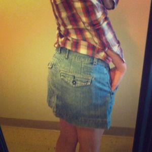 American Eagle denim skirt