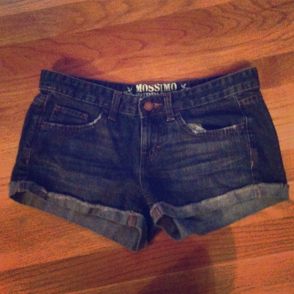 Denim shorts