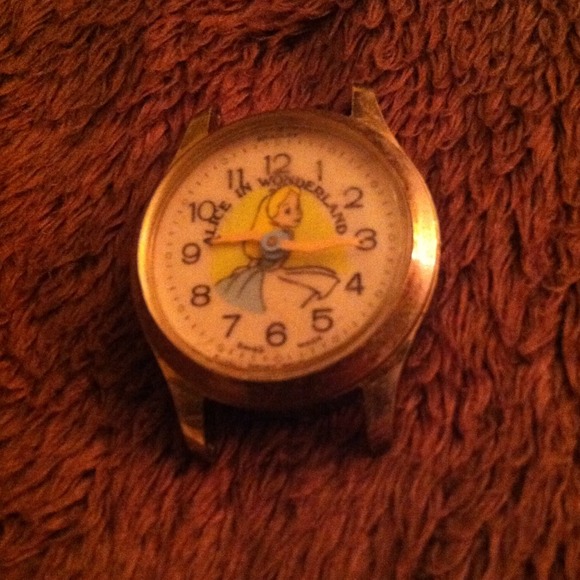 Vintage Alice in wonderland watch