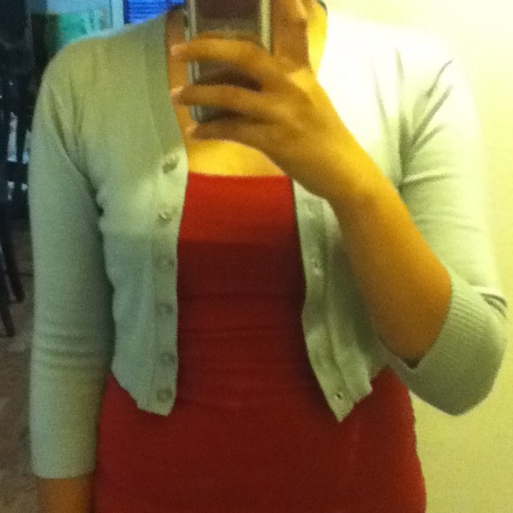 Half grey cardigan - Picture 2 of 2