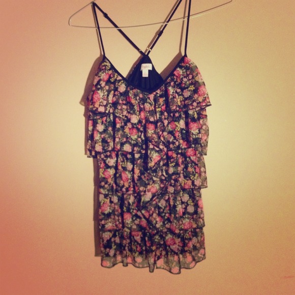 Candie's flowery tank top🎀🌸💐🌷 SALE SALE SALE - Picture 1 of 2