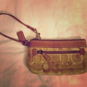 Authentic Coach Clutch