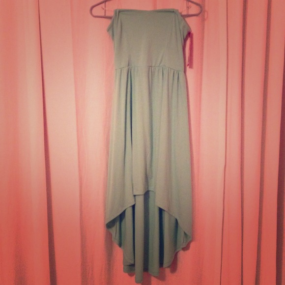 ✨👏Host Pick💖🎉 Mint Green high low Dress