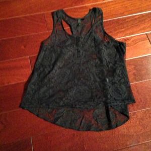 ❌SOLD❌H&M lace tank top