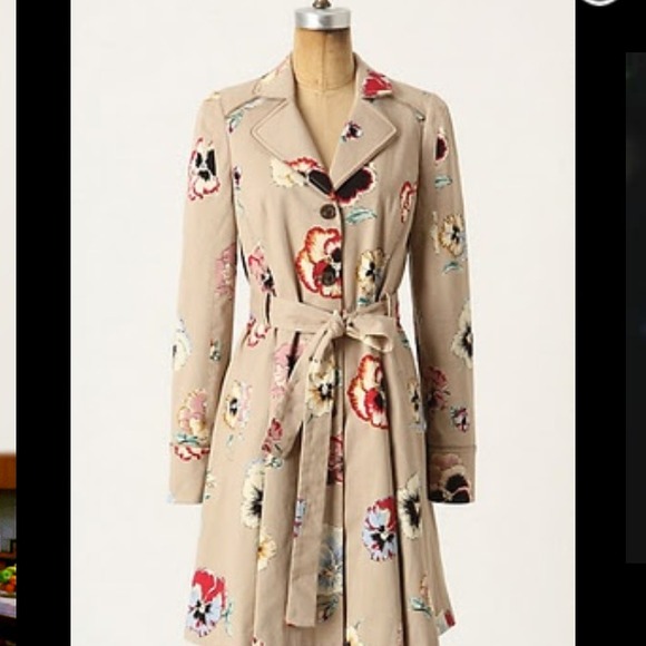 LOOKING FOR THIS CUTE ANTHROPOLOGIE TRENCH COAT!