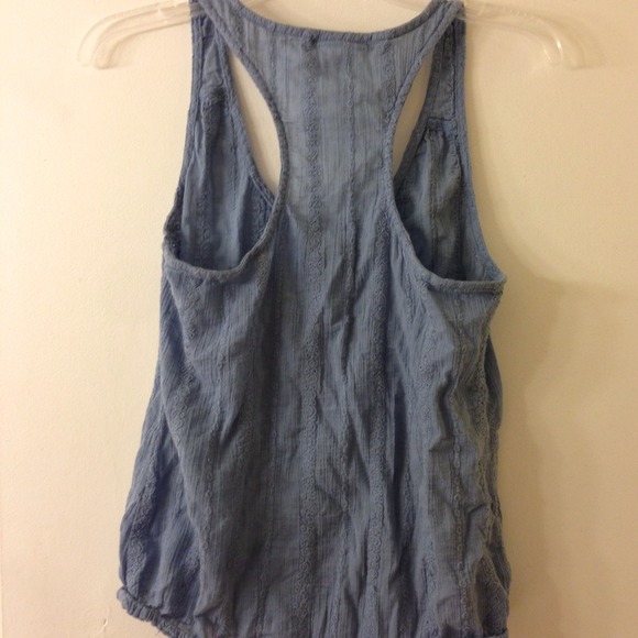 Blue Racerback Tank - Picture 2 of 4